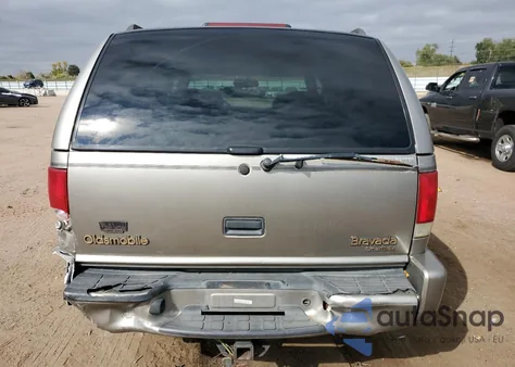 1999 Oldsmobile Bravada из США, поврежденный, VIN 1GHDT13W7X2720659